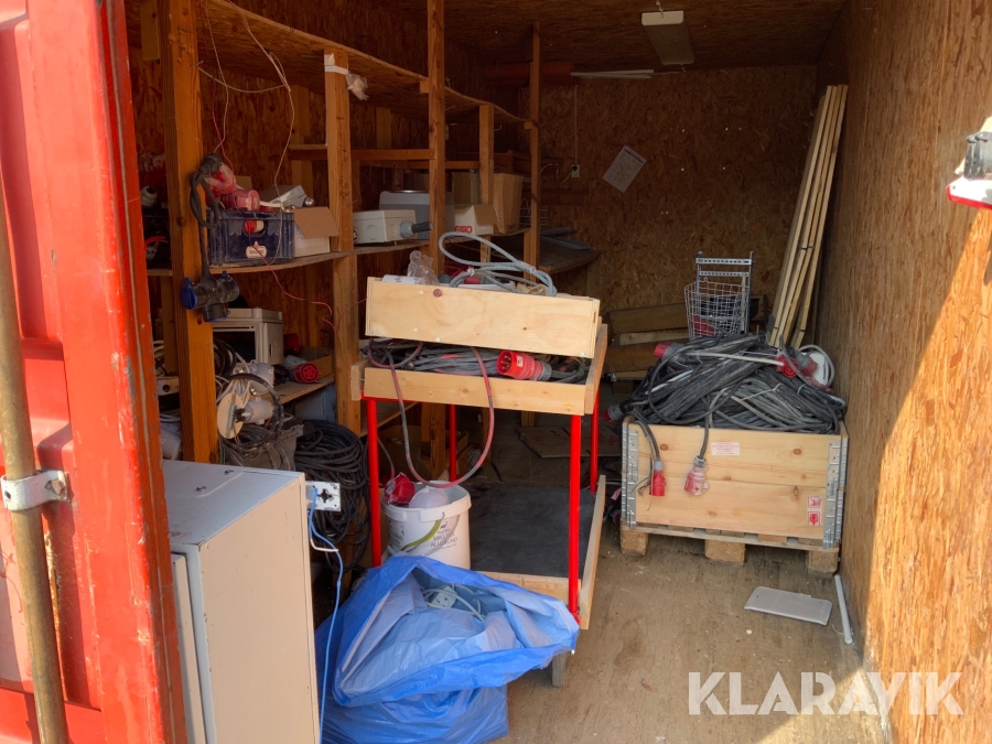 Elkabel och elkontakter stort parti