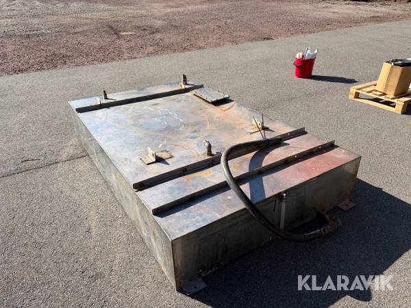 Vattentank Rostfri 720 liter
