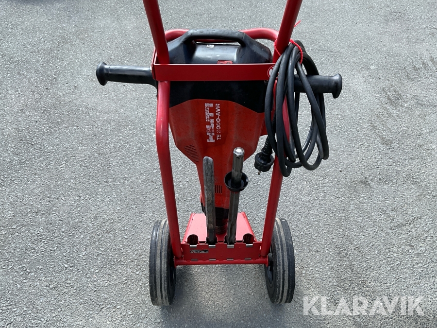 Mejselhammare Hilti TE 2000-AVR inkl. vagn