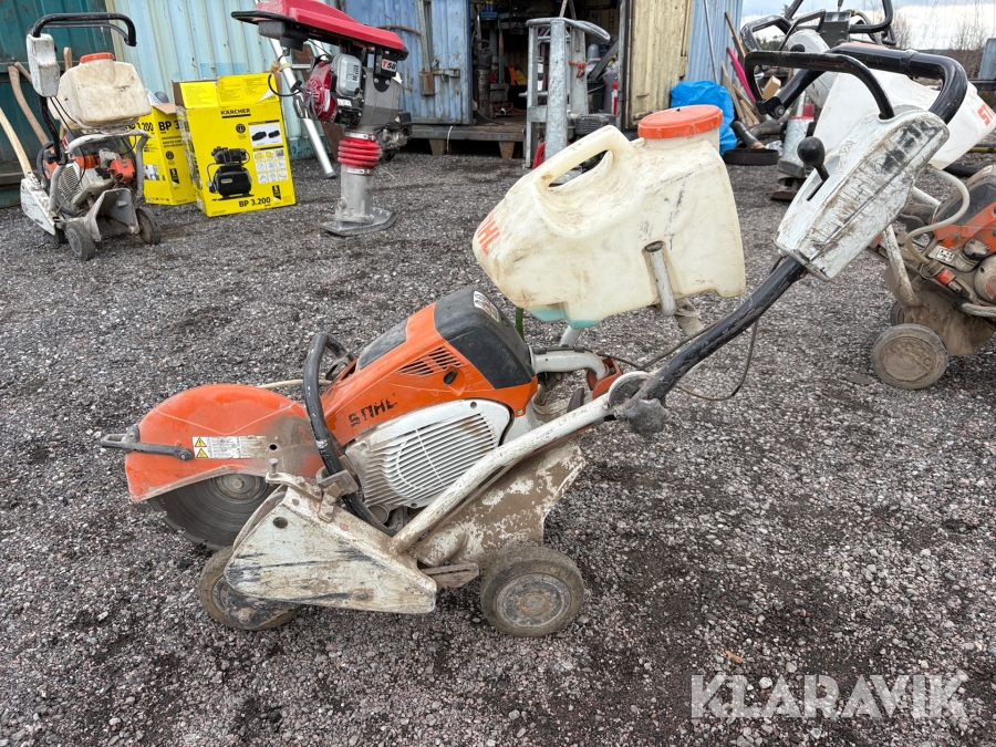Motorkap med kapvagn Stihl TS 700