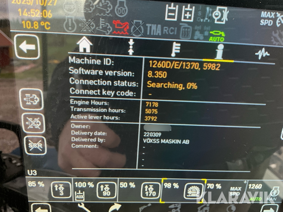 Grävlastare Huddig 1260E