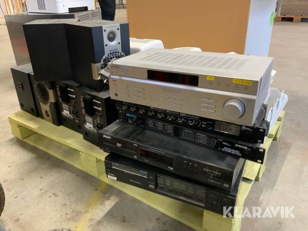 Högtalare med förstärkare Kramer 15 st