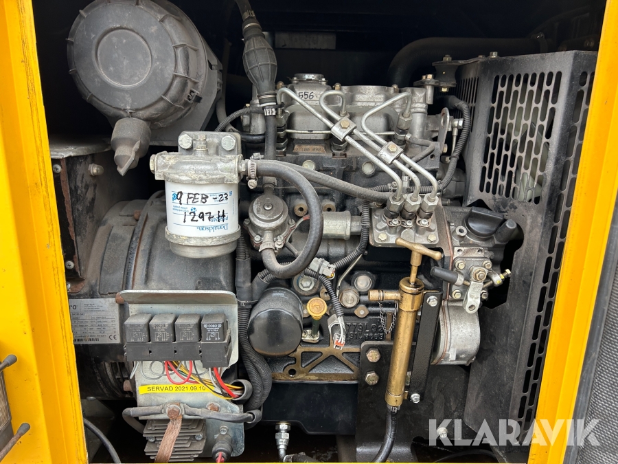 Generator belysningsmast Atlas Copco QLT H-40, Sundsvall, Kl