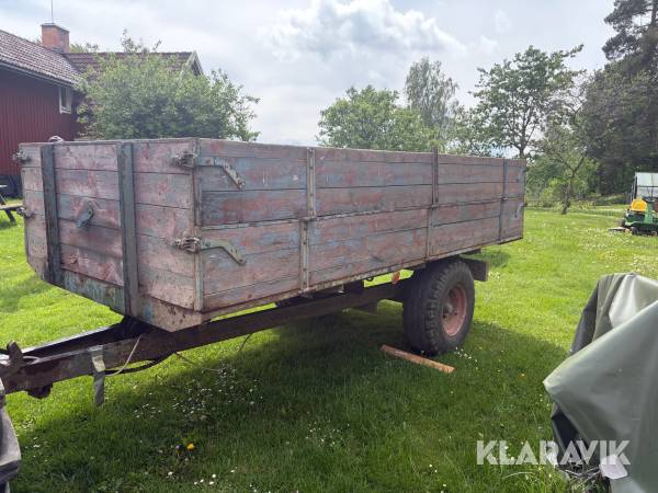 Spannmålsvagn Gisebo G-30/370 SF med tipp 3000kg
