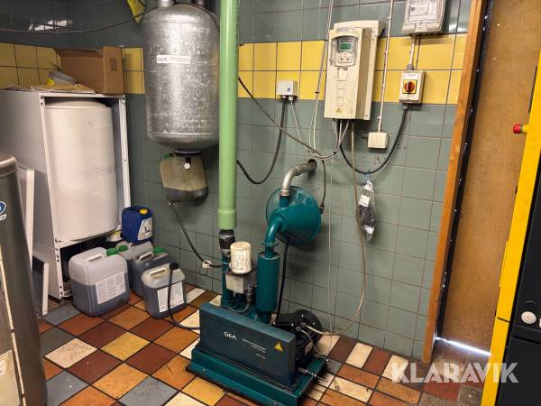 Vakuumpump GEA frekvensstyrd