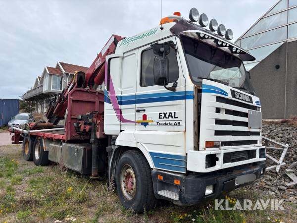 Kranbil Scania R143 6x2 HL 500hk