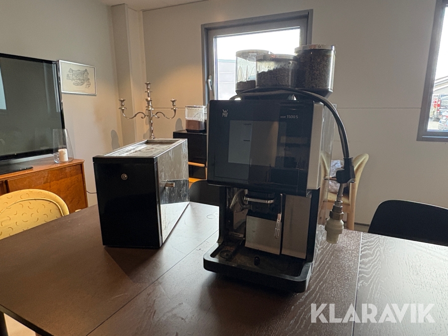 Kaffemaskiner Mf WMF 1500 S med kompressorer 9st +1st