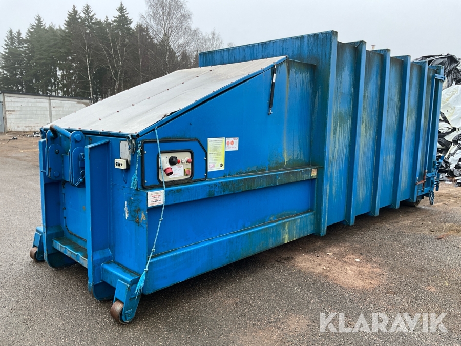 Komprimator Europress EC 4 mobil, 17 m3