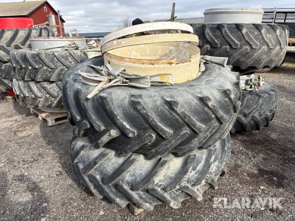 Dubbelmontage 20,8 R38