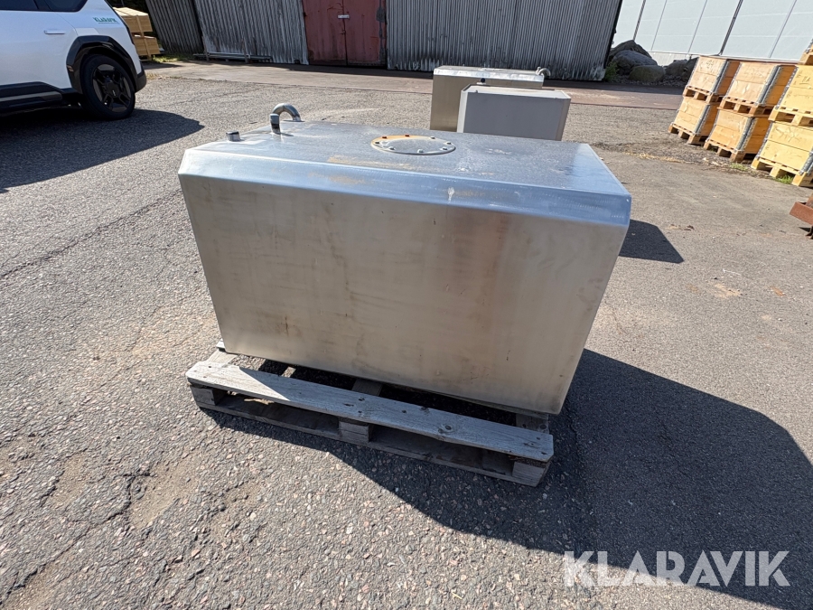 Rostfri tank