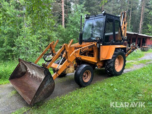 Traktorgrävare Case 580B