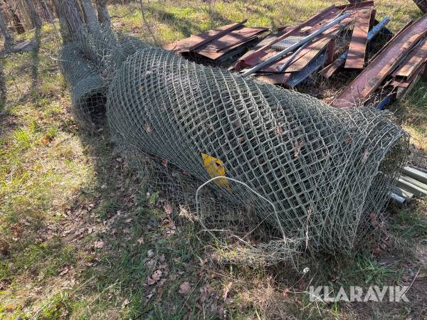 Gunnebonät med stolpar 2m nät