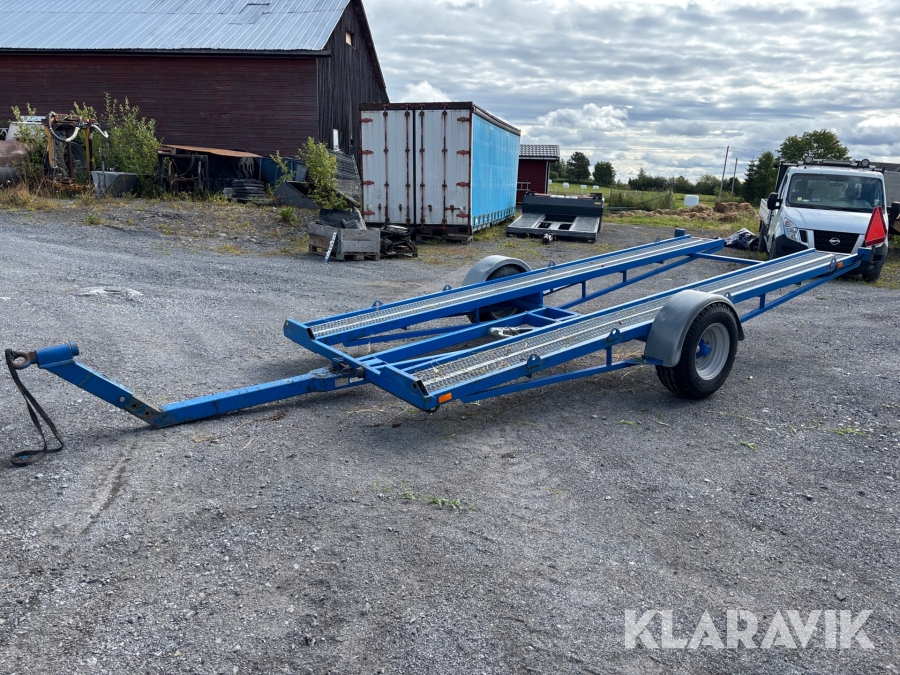 Biltrailer Långbrössle Mekaniska Vipp för traktor