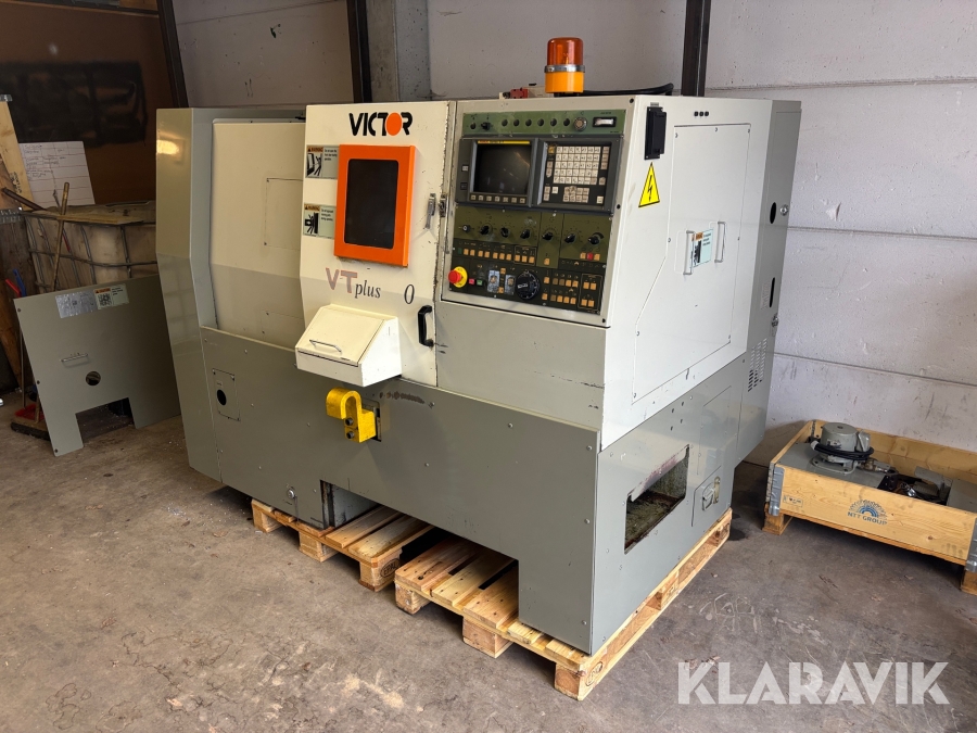 CNC svarv Victor VT plus-20 Fanuc