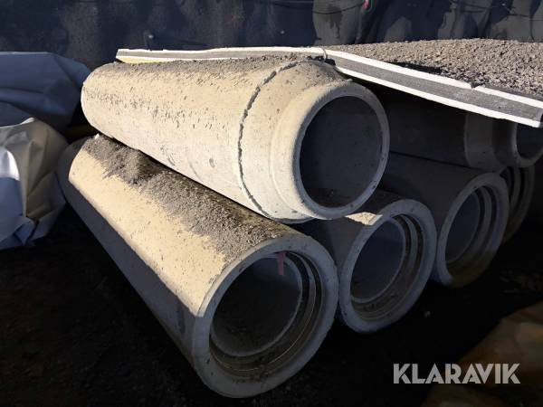 Betongrör / avloppsrör 25st