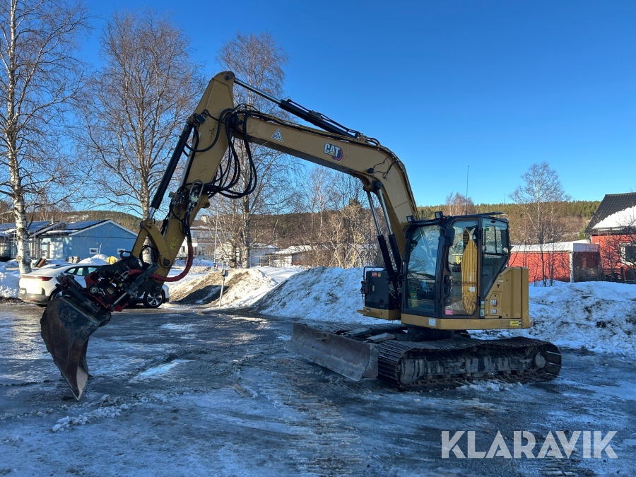 Grävmaskin CAT 310 med redskap
