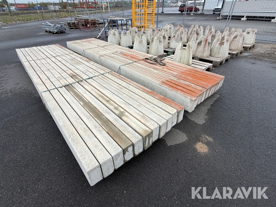 Avgränsningssystem i betong