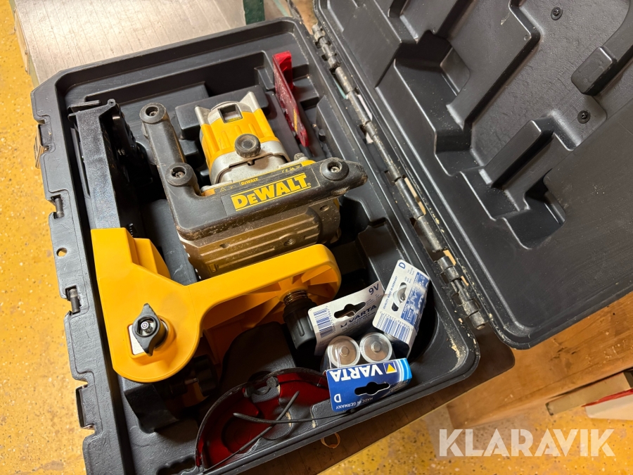 Roterande laser- och mottagningssystem Dewalt DW071-XJ