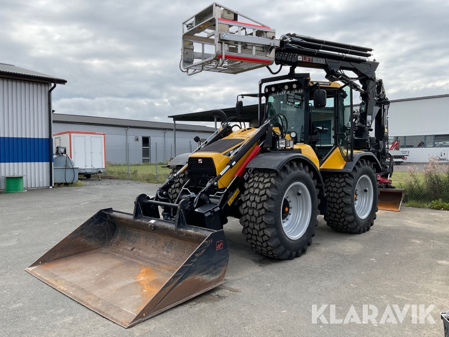Grävlastare Huddig 1260D med Lift 2000 och skopor