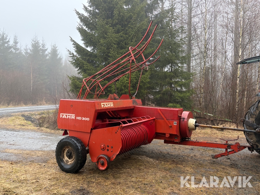 Småbalspress Fahr HD300