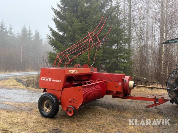 Småbalspress Fahr HD300