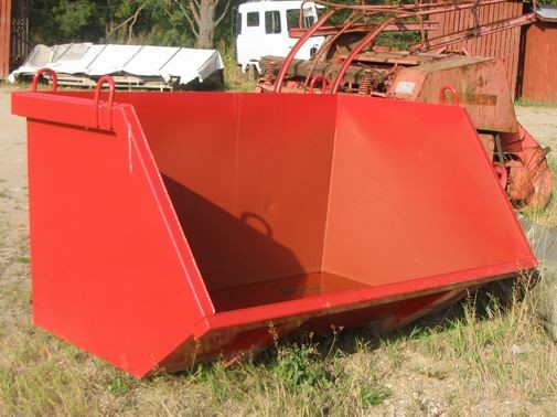 Frontlastar container