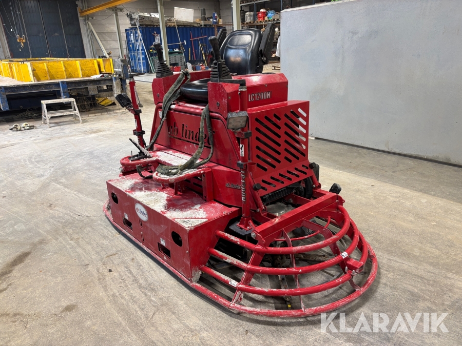 Åkglättare Ab Lindec LC1200H Diesel med hydraulisk styrning