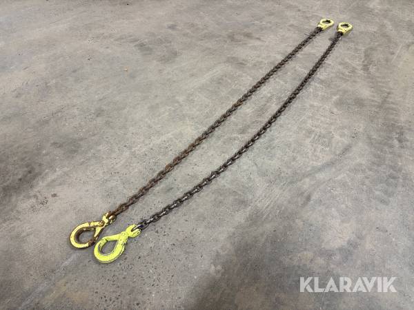 Lyftkätting Gunnebo 2,7 m. 2st