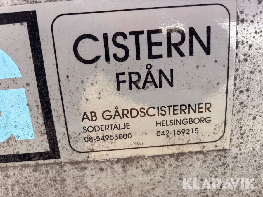 Dieseltank ABG C3, Gävle, Klaravik auktioner