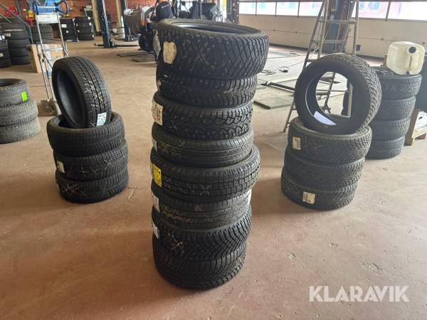 Personbilsdäck olika dimensioner 8 st