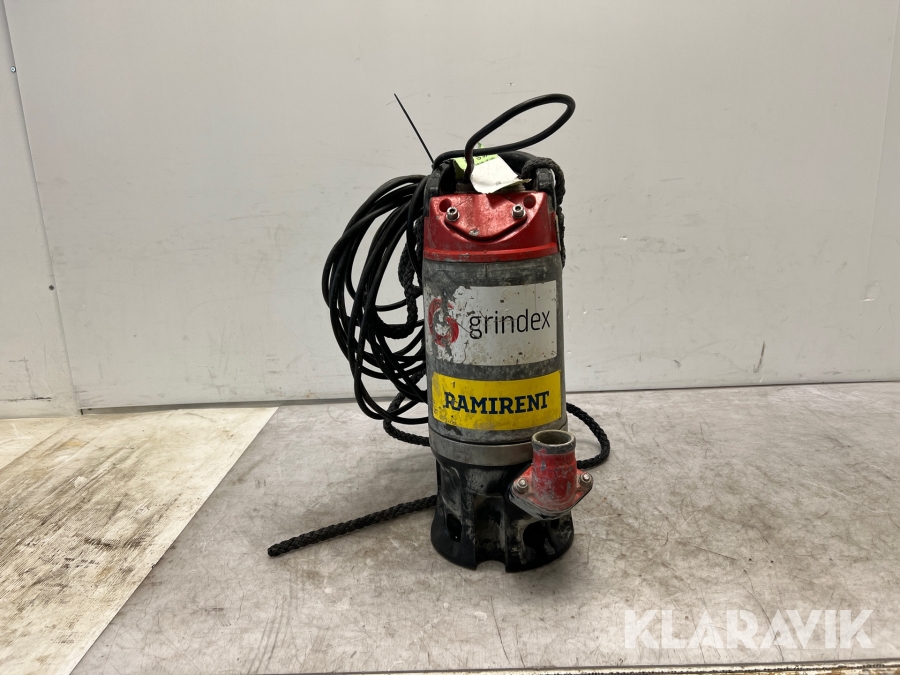 Slampump Grindex Solid, Svalöv, Klaravik auktioner