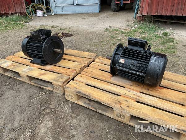 Motor från silotorn (kastfläkt) ZSE 15kW/20hp 2st