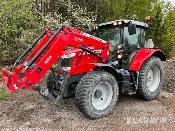 Traktor Massey Ferguson 6715S med lastare
