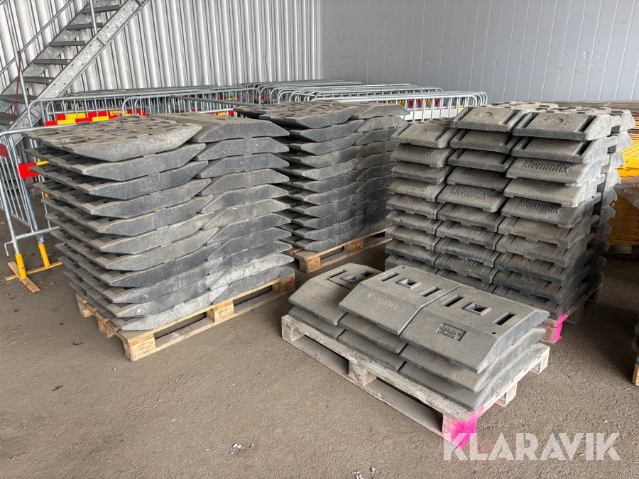 Stängselfötter Klemfix Provia 125 st