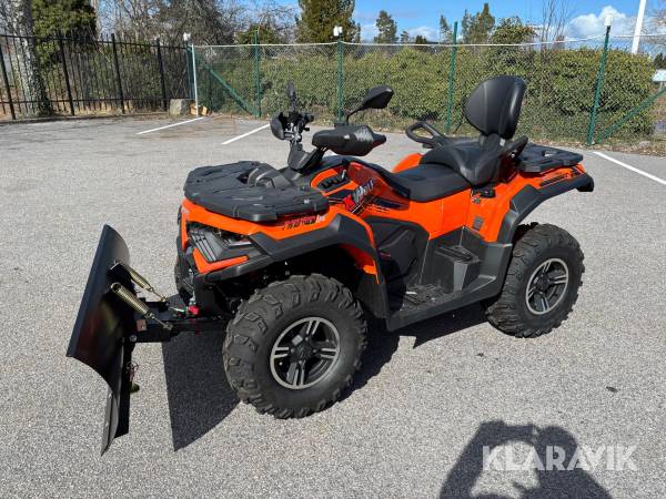 ATV Loncin XWolf 700L med plog