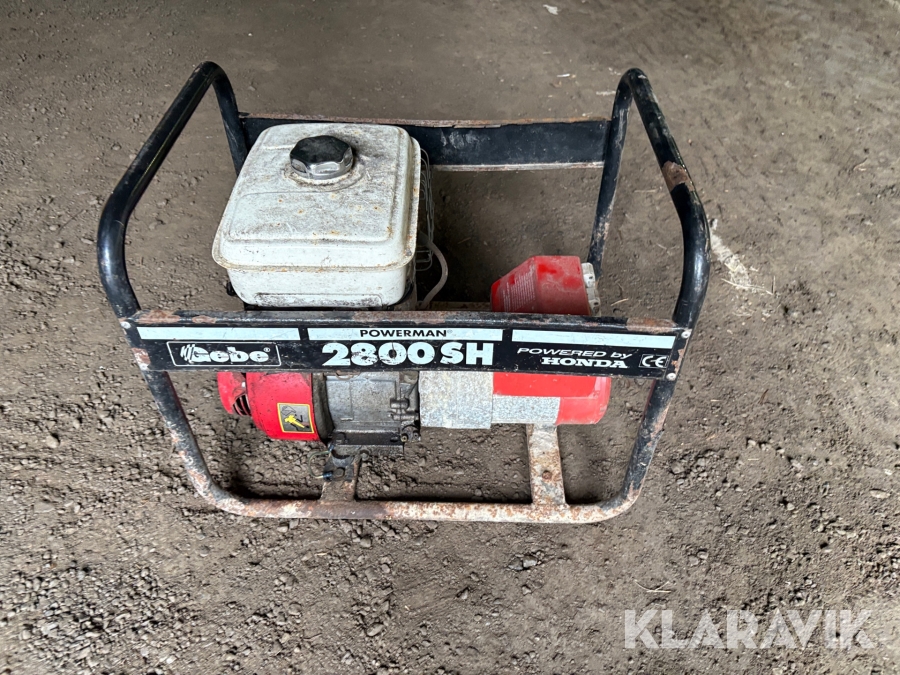 Elverk Gebe 2800 SH