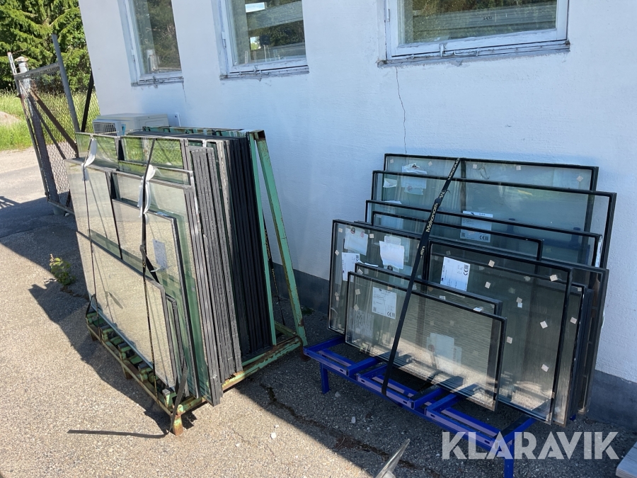 Parti med fönsterrutor Press Glass