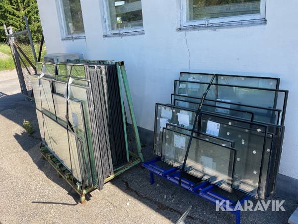 Parti med fönsterrutor Press Glass