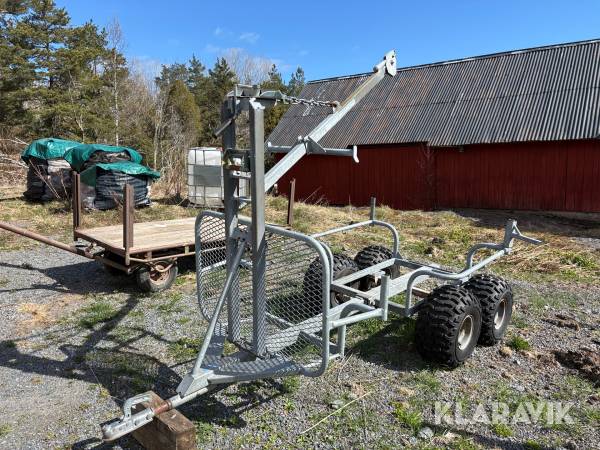 Timmervagn Carlmans för ATV