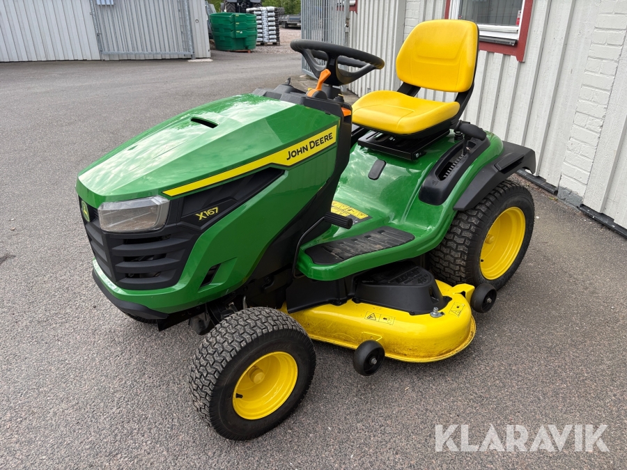 Åkgräsklippare John Deere X167