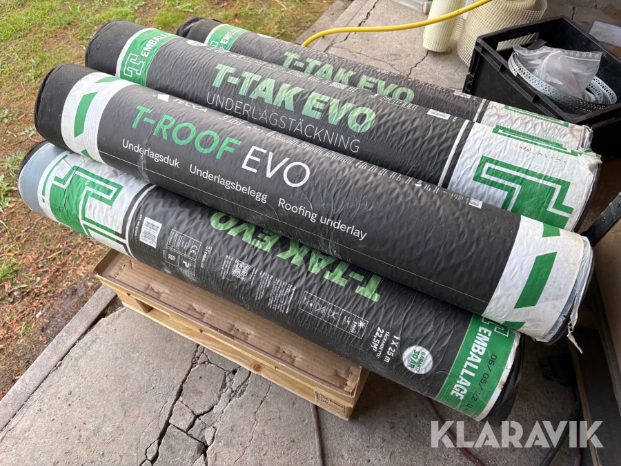Underlagspapp Tecca T-Roof EVO