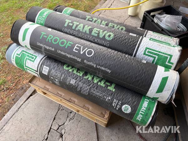 Underlagspapp Tecca T-Roof EVO