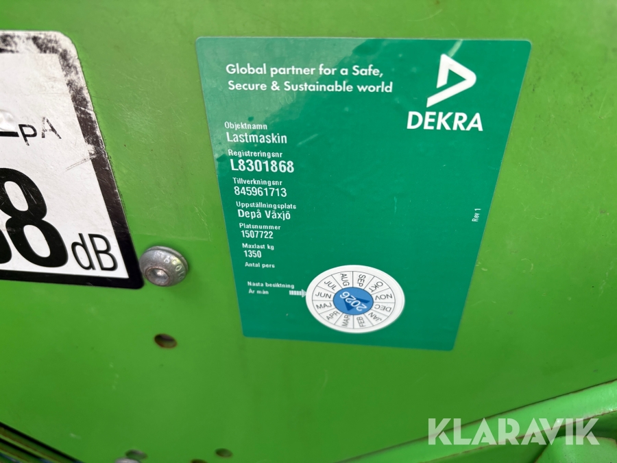 Kompaktlastare Avant 520