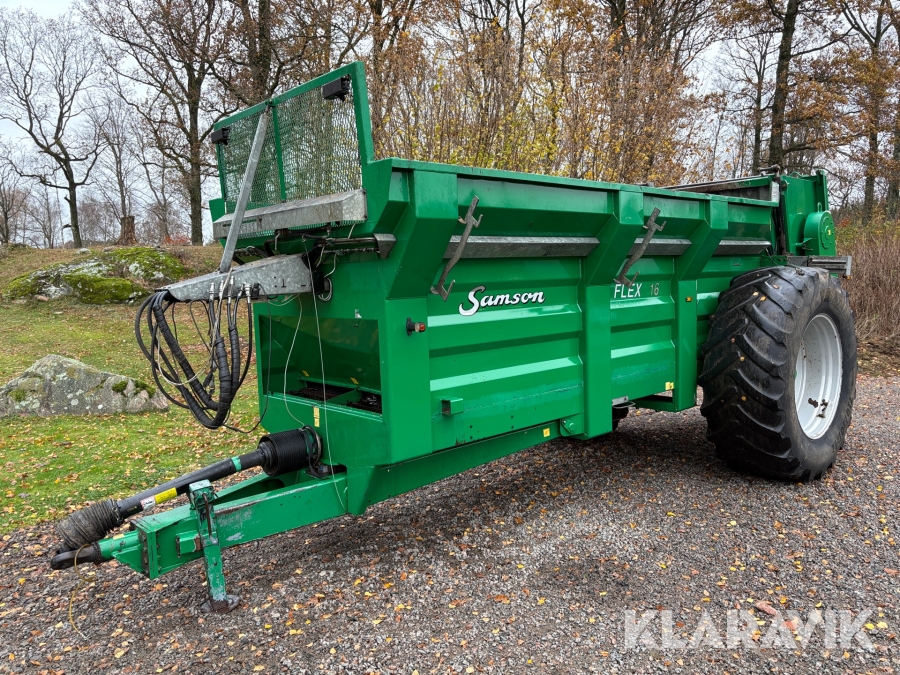 Gödselspridare Samson Flex 16