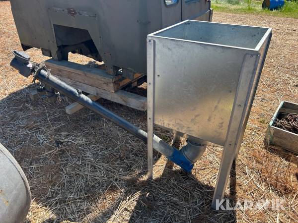 Pelletsförråd med skruv MAFA