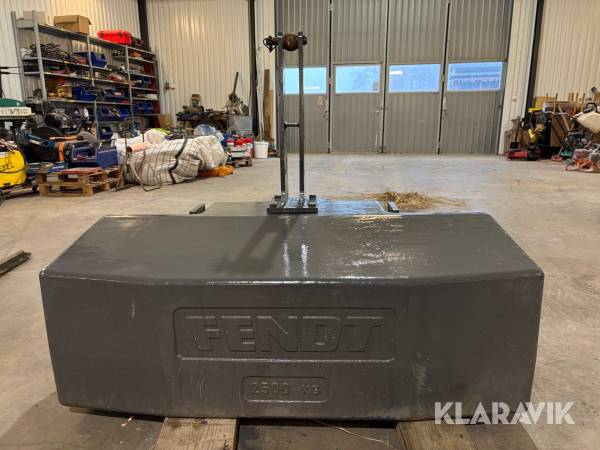 Motvikt,Frontvikt Fendt 2500kg