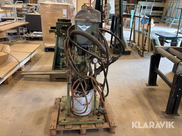 Luftdriven kittpump Lincoln