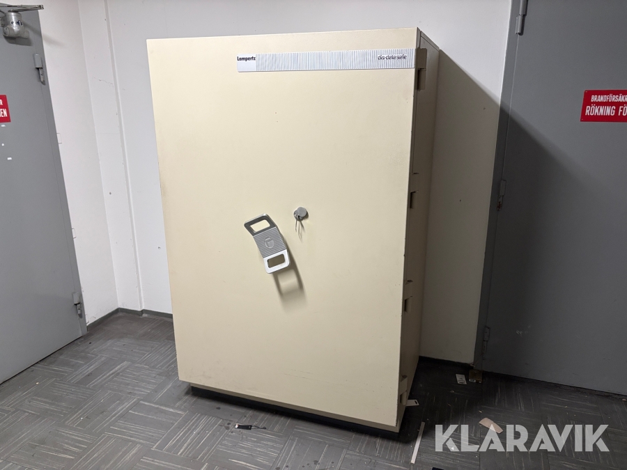 Brandsäkert dokumentskåp Lampertz S 120 DIS