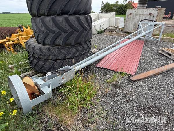 Hydraulisk gödselomrörare