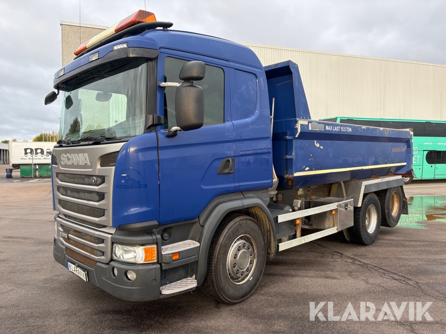 Grusbil / lättdumperbil Scania G370